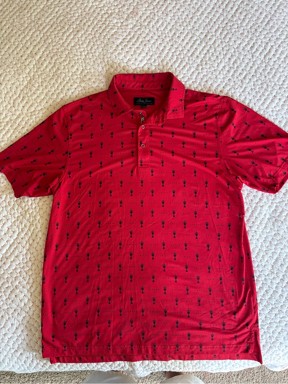 🔴⛳️🏌️ Bundle of Two- Bobby Jones Perfomance Collection 1923 Inwood & Solid Red